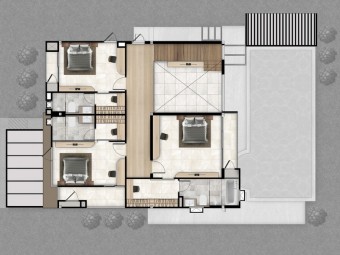 2 Floor Plan - Afton Villa | Plover Cove Luxury Villas